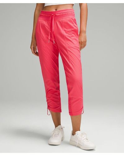 lululemon Dance Studio Mid-rise Cropped Trousers - Red