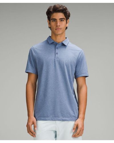 lululemon – Evolution Short-Sleeve Polo Shirt – – - Blue