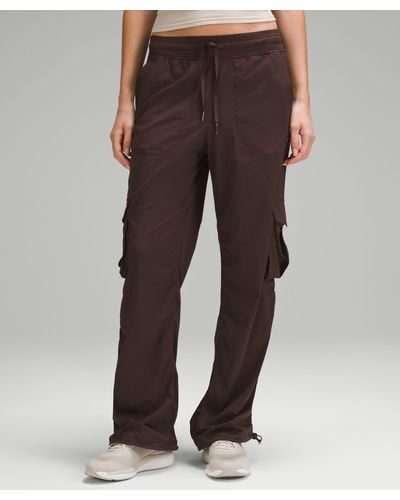 lululemon Dance Studio Relaxed-fit Mid-rise Cargo Pants - Brown