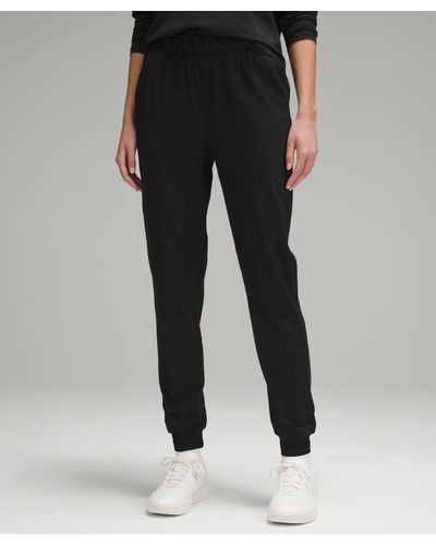 lululemon Stretch High-rise Sweatpants Full Length - Color Black - Size 0