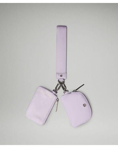 lululemon – Dual Pouch Wristlet Bag – //Pastel - Multicolour