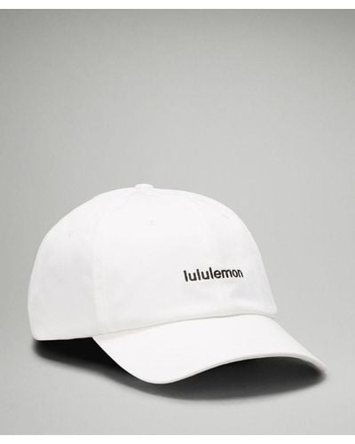 lululemon Classic Ball Cap Wordmark - White