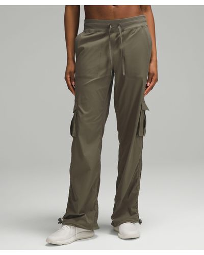 lululemon Dance Studio Relaxed-fit Mid-rise Cargo Pants - Green