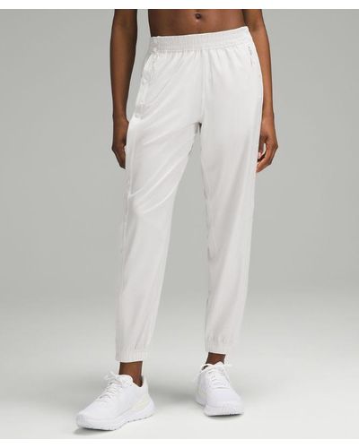 lululemon Tear-away Mid-rise Track Trousers - White