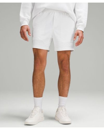 lululemon Bowline Shorts 5" Stretch Cotton Versatwill - White