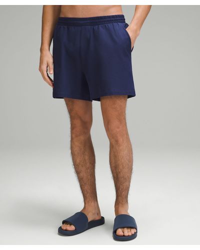 lululemon Pool Shorts 5" Linerless - Blue