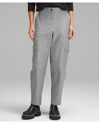 lululemon Light Utilitech Cargo Pocket High-rise Trousers - Grey
