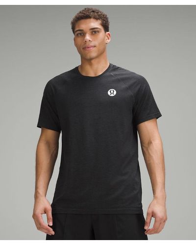lululemon – Metal Vent Tech Short-Sleeve Shirt Logo – / – - Grey