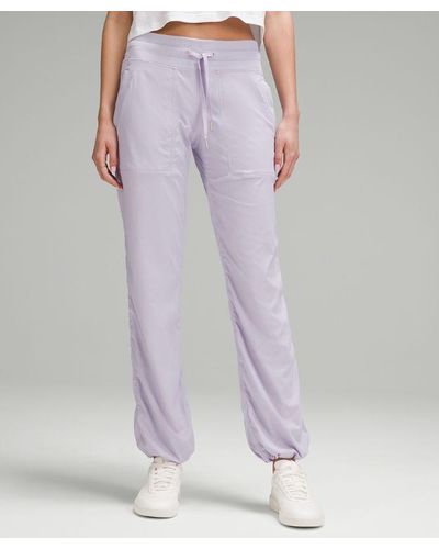 lululemon Dance Studio Mid-rise Trousers Regular - Colour Purple/pastel - Size 0