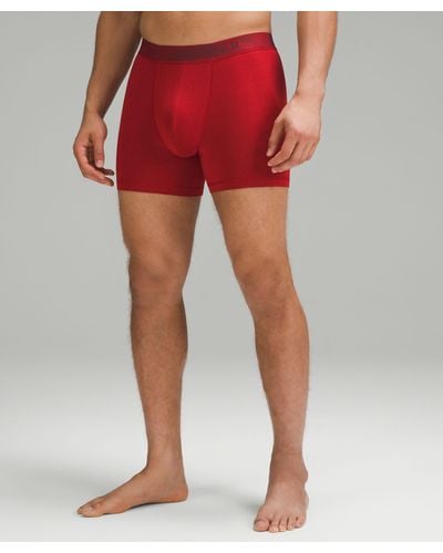 lululemon Always In Motion Boxer Briefs - 5" - Color Red - Size M