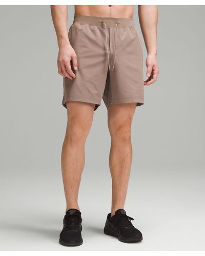 lululemon Zeroed In Linerless Shorts 7" - Natural