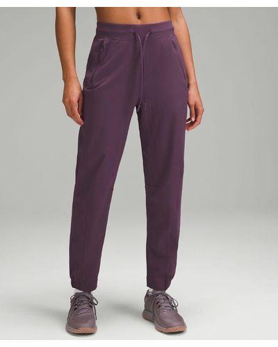 lululemon License To Train High-rise Trousers - Purple