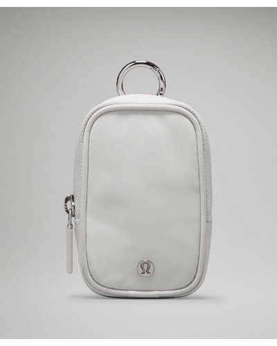 lululemon – Clippable Nano Pouch Bag – - Grey
