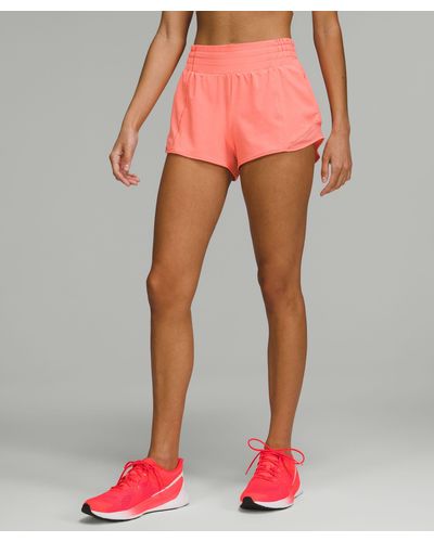 lululemon athletica Hotty Hot High-rise Lined Shorts 2.5" - Pink
