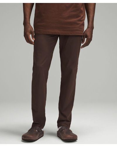 lululemon – Abc Classic-Fit 5 Pocket Trousers 30"L Warpstreme – – - Brown