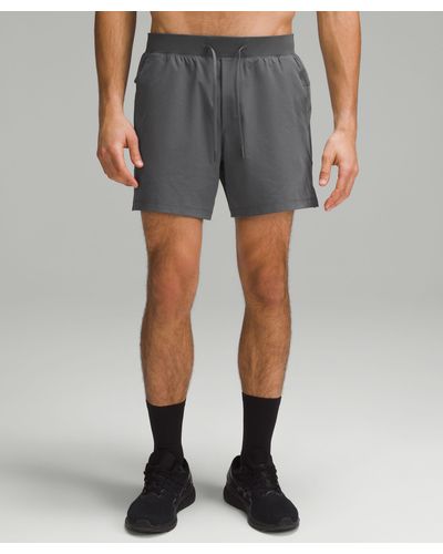 lululemon Zeroed In Linerless Shorts 5" - Gray