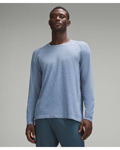 lululemon – Metal Vent Tech Long-Sleeve Shirt Fit – – - Blue