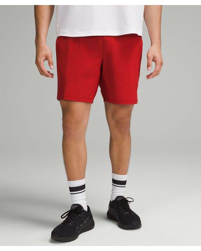 lululemon T. H.e. Linerless Shorts - 7" - Color Red - Size Xl