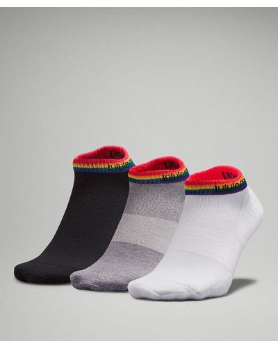 lululemon – Daily Stride Comfort Low-Ankle Socks 3 Pack – // – - Grey