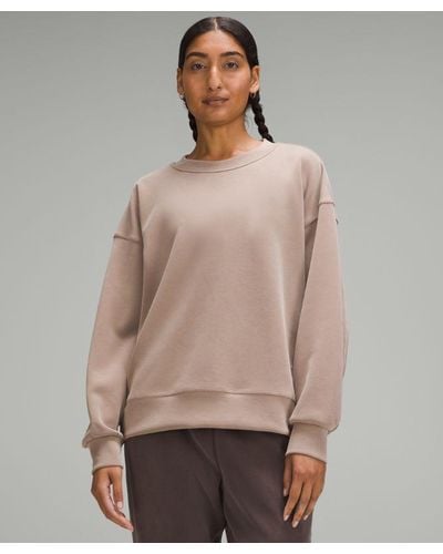 lululemon – Softstreme Perfectly Oversized Crew Sweaterneck Pullover – – - Grey