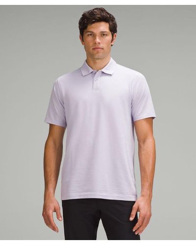 lululemon – Classic-Fit Pique Short-Sleeve Polo Shirt – /Pastel – - White