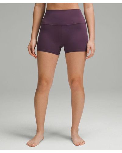 lululemon Align High-rise Shorts - 4" - Colour Purple - Size 0