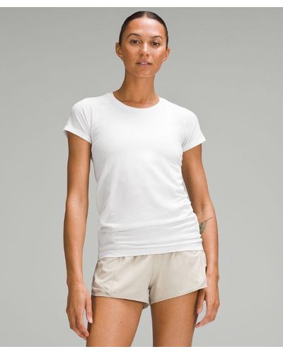 lululemon – Swiftly Tech Short-Sleeve Shirt 2.0 – – - White