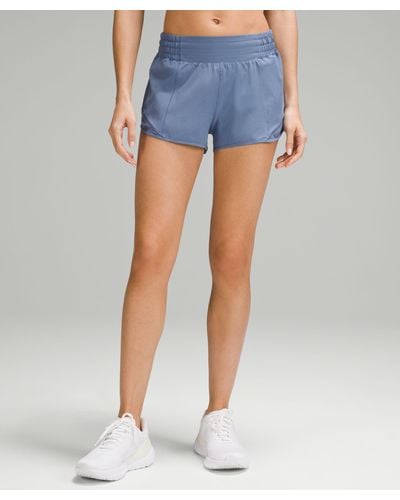 lululemon Hotty Hot High-rise Lined Shorts 2.5" - Blue