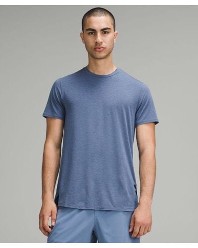 lululemon – Balancer Short-Sleeve Shirt – – - Blue