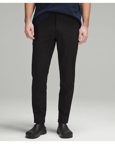 lululemon Abc Slim-fit Trousers 32"l Wovenair - Black