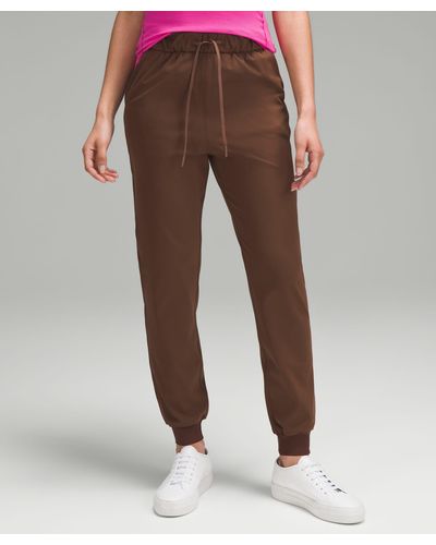 High rise store jogger pants