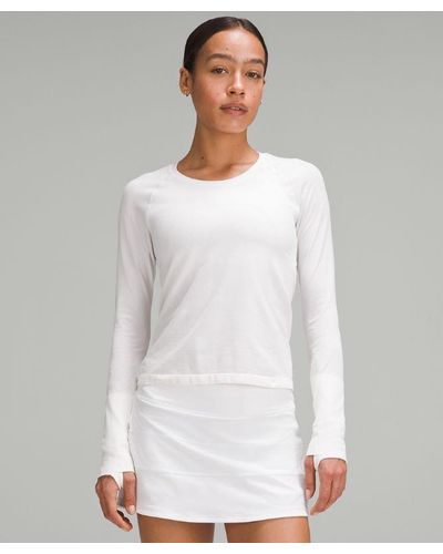 lululemon – Swiftly Tech Long-Sleeve Shirt 2.0 Race Length – – - White