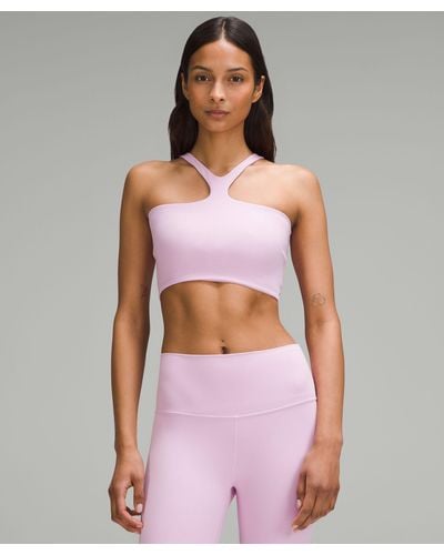 lululemon – Bend This V And Racer Sports Bra Light Support, A-C Cups – – - Pink
