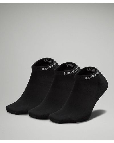 lululemon Daily Stride Comfort Low-ankle Socks 3 Pack - Color Black - Size L