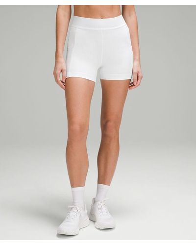 lululemon Luxtreme High-rise Tennis Shorts - 3.5" - Colour White - Size 10