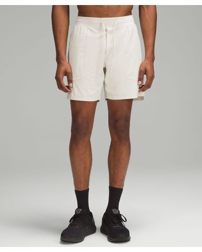 lululemon athletica License To Train Lined Shorts 7 Everlux in White for  Men | Lyst UK