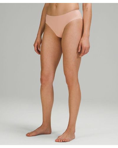 lululemon Invisiwear Mid-rise Bikini Underwear - Natural