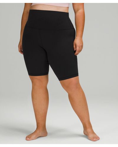 lululemon Align Super-high-rise Shorts - 10" - Color Black - Size 12