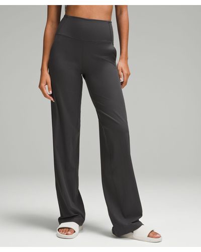 lululemon Aligntm Ribbed High-rise Wide-leg Leggings Tall - Black