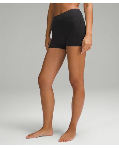 lululemon Wundermost Ultra-soft Nulu Super-high-rise Shortie Underwear 2" - Black
