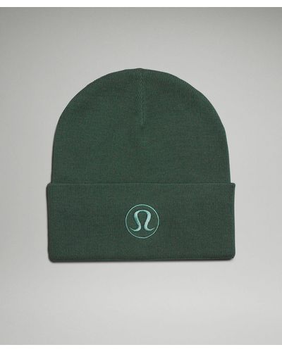 lululemon Warm Revelation Beanie Hat - Colour Green - Size S/m