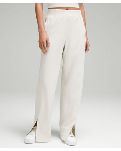 lululemon athletica Stretch Woven High-rise Wide-leg Cropped Pants