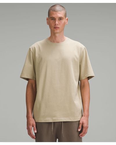 lululemon Heavyweight Cotton Jersey T-shirt - Natural