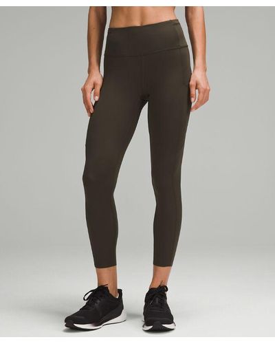 lululemon – Fast And Free High-Rise Tight Leggings – 25" – – - Brown