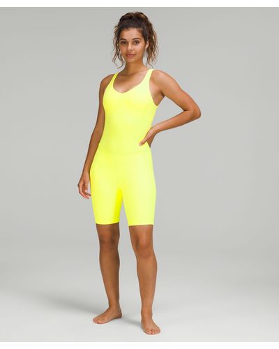 lululemon Lululemon Aligntm Bodysuit 8" - Yellow