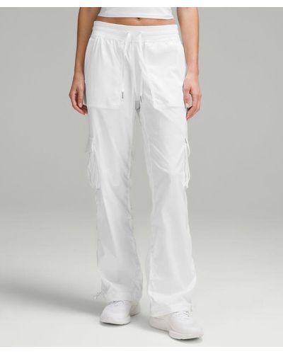lululemon – Dance Studio Relaxed-Fit Mid-Rise Cargo Trousers – – - White