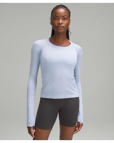 lululemon Swiftly Tech Long-sleeve Shirt 2.0 Race Length - Grey