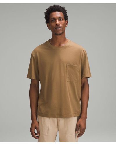 lululemon – Fundamental Oversized T-Shirt – – - Brown