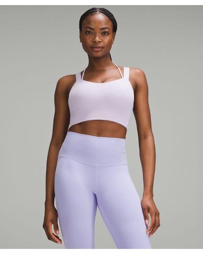 lululemon Like A Cloud Longline Bra Light Support, D/dd Cup - Purple