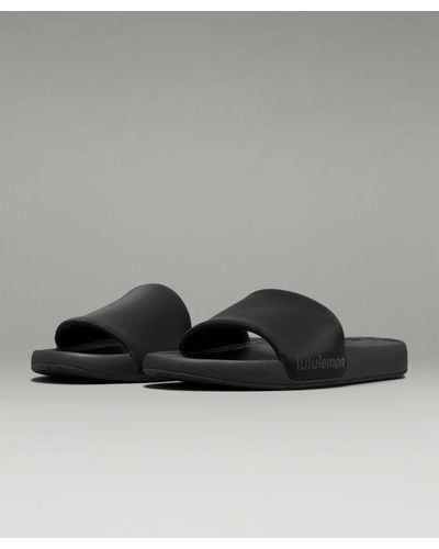 lululemon Restfeel Slides - Colour Black/grey - Size 10